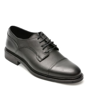 Pantofi OTTER negri, 2388, din piele naturala, barbat