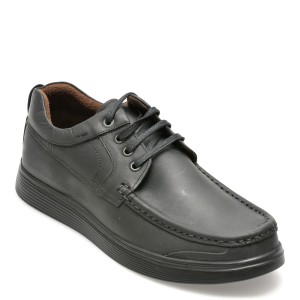 Pantofi OTTER negri, TUR80, din piele naturala, barbat