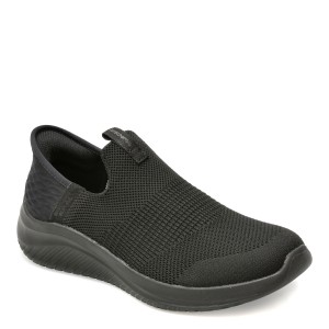 Pantofi SKECHERS negri, ULTRA FLEX 3.0, din material textil, baiat