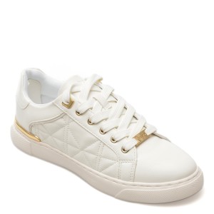 Pantofi sport ALDO albi, ICONISPEC100, din piele ecologica, dama
