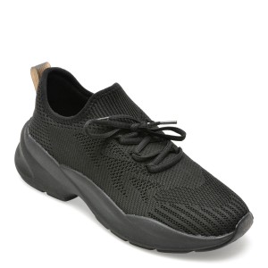 Pantofi sport ALDO negri, ALLDAY008, din material textil, dama