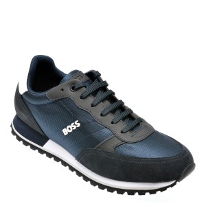 Pantofi sport BOSS bleumarin, 8133, din material textil, barbat