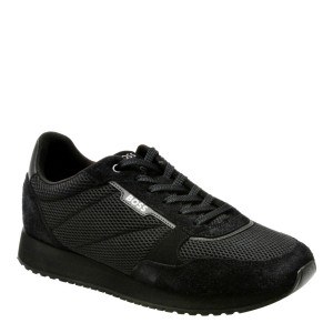 Pantofi sport BOSS negri, 73581, din material textil, barbat
