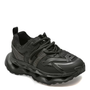 Pantofi sport GRYXX negri, 68010, din piele ecologica, barbat