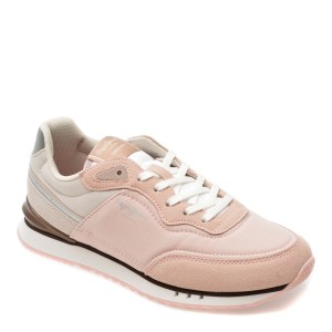 Pantofi sport PEPE JEANS roz, LS40004, din material textil, dama