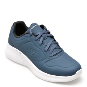 Pantofi sport SKECHERS bleumarin, SKECH-LITE PRO, din piele ecologica, barbat