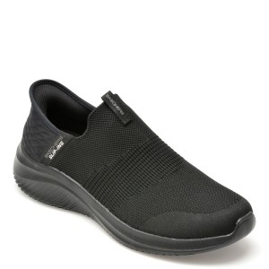 Pantofi sport SKECHERS negri, ULTRA FLEX 3.0, din material textil, barbat