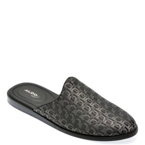 Papuci casual ALDO negri, 13749108, din material textil, barbat