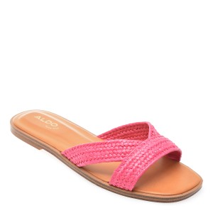 Papuci casual ALDO roz, 13740386, din material textil, dama