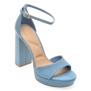Sandale casual ALDO bleumarin, 13706595, din material textil, dama