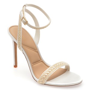 Sandale elegante ALDO albe, 13743844, din material textil, dama