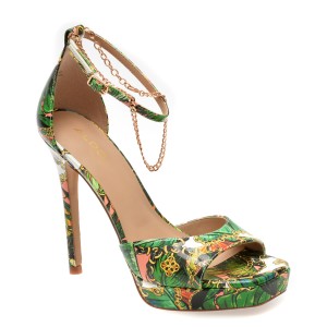 Sandale elegante ALDO multicolor, PRISILLA9601,piele ecologica, dama