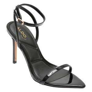 Sandale elegante ALDO negre, 13707790, din piele ecologica, dama