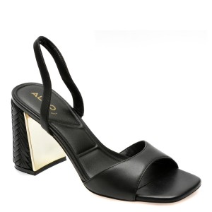 Sandale elegante ALDO negre, MIRALE0011, din piele naturala, dama