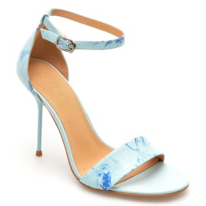 Sandale elegante EPICA albastre, 6791, din piele naturala, dama