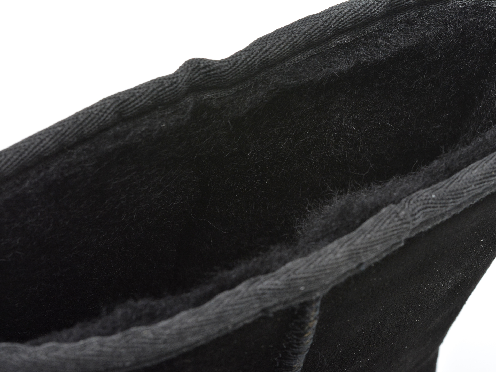 Poze Ghete EMU negre, 10102, din piele intoarsa Tezyo