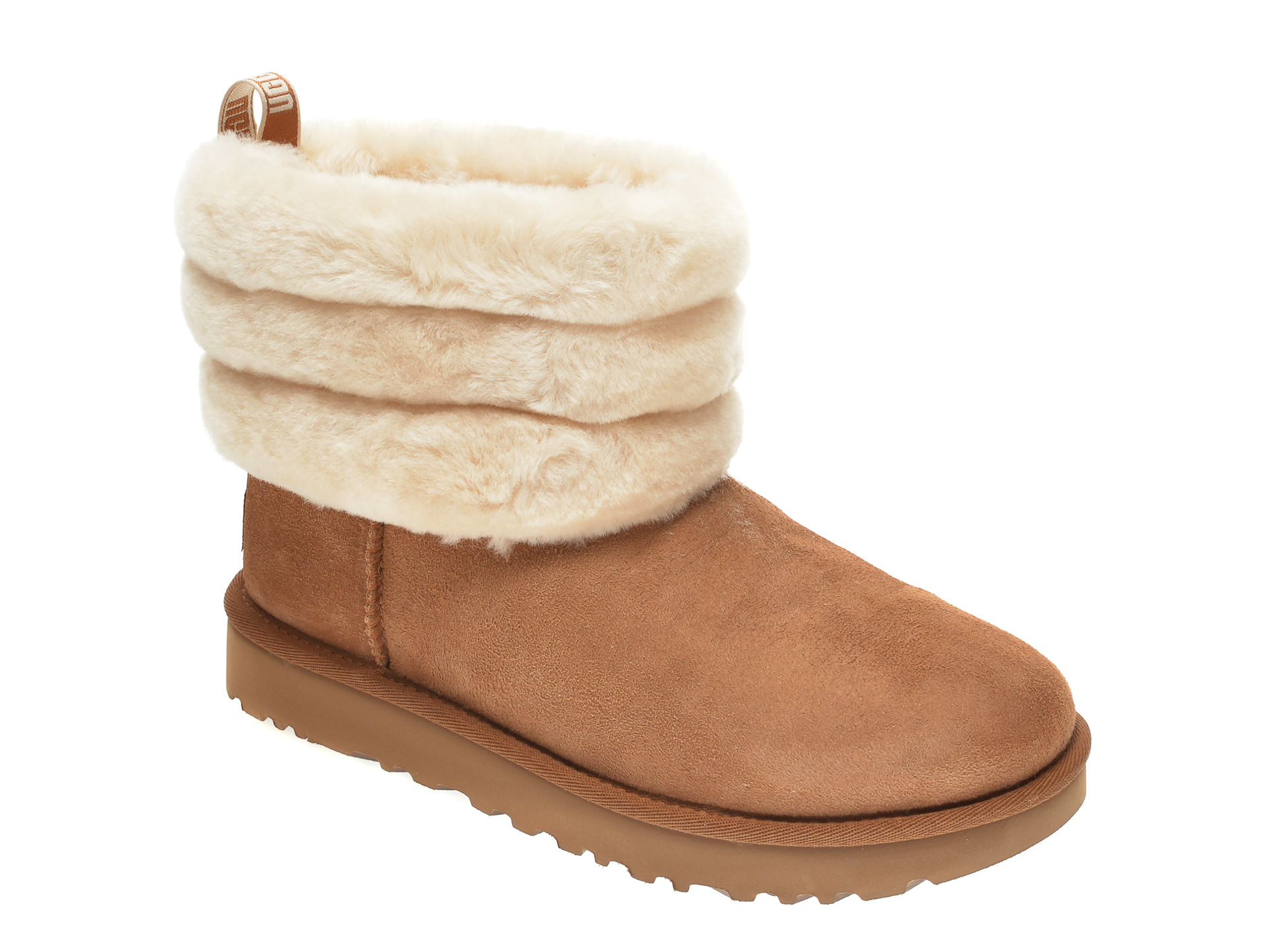 Ghete UGG maro, 1098533, din piele intoarsa