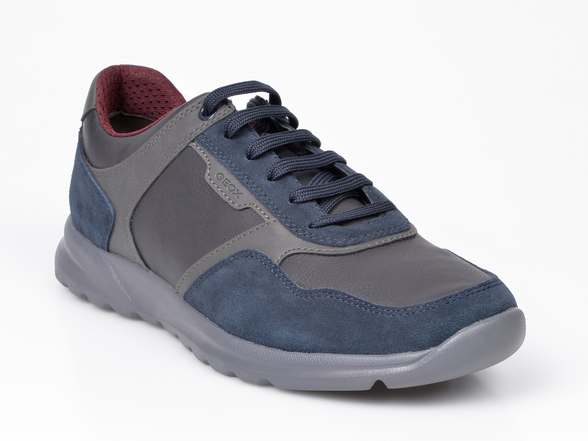 Pantofi sport GEOX bleumarin, U940HA, din piele naturala