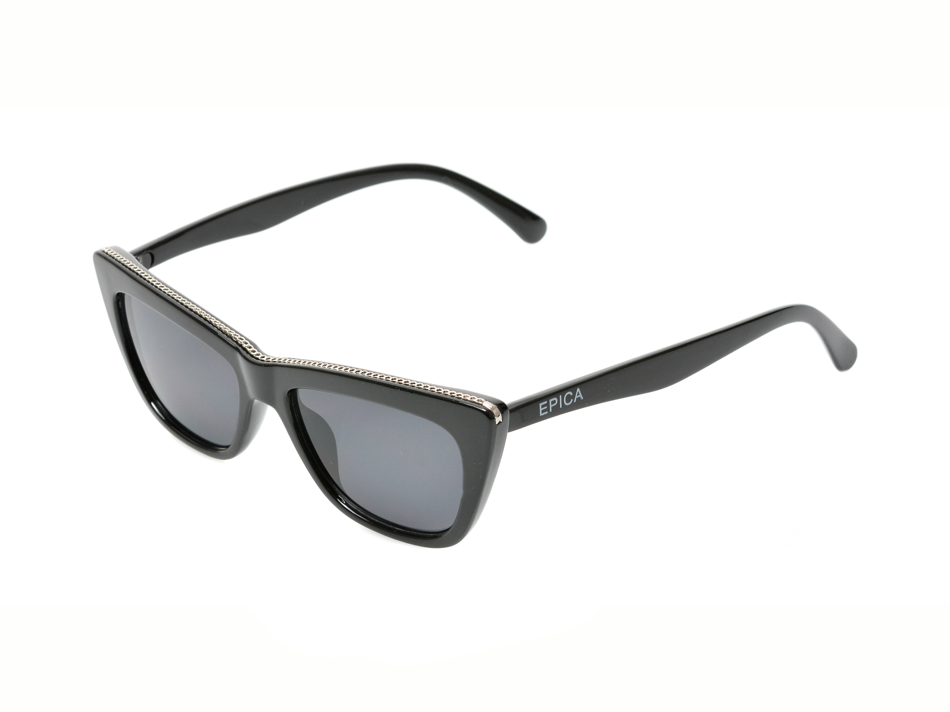 Ochelari de soare EPICA negri, 090993B, din pvc