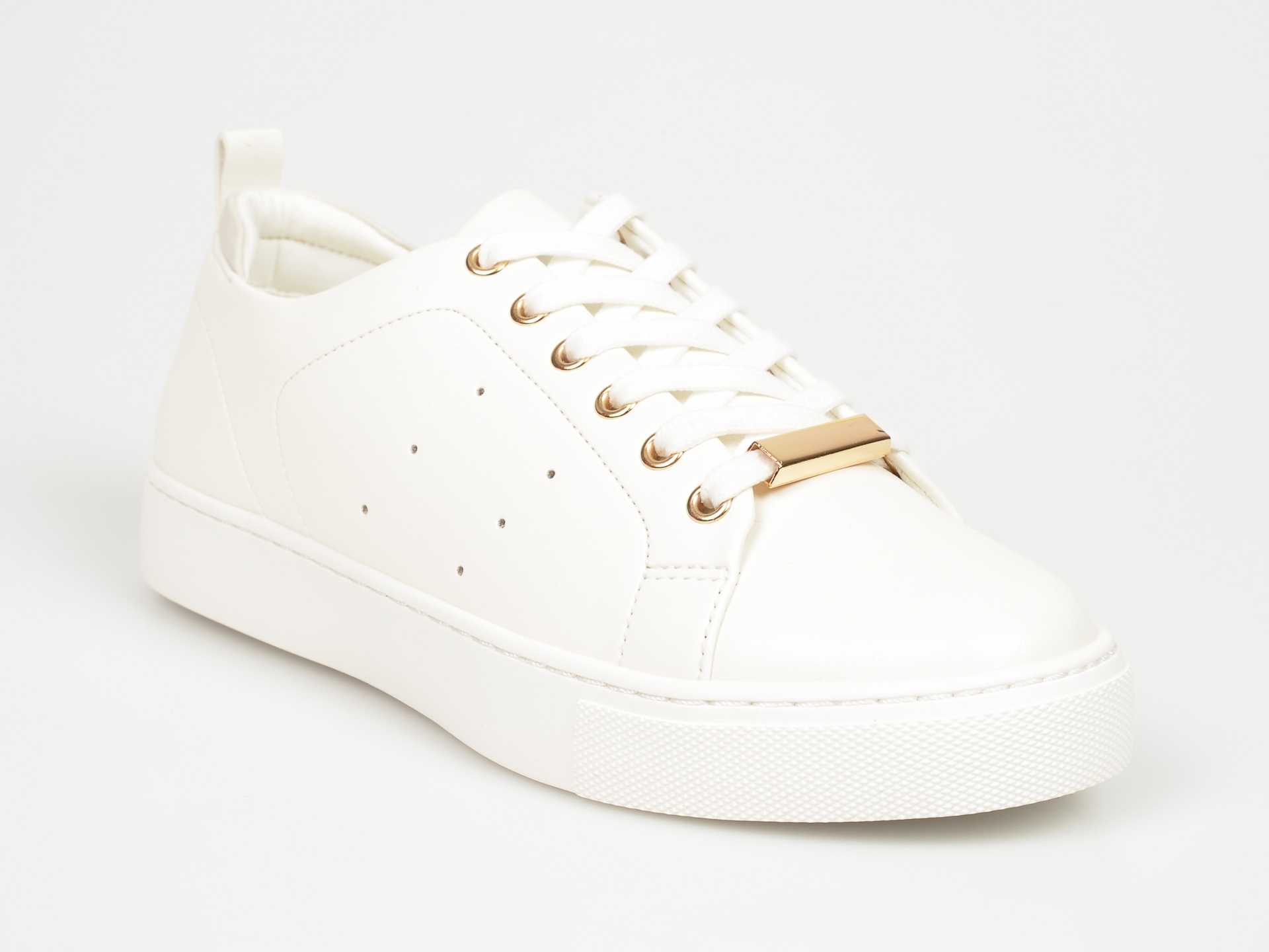 Pantofi sport ALDO albi, Mirarevia, din piele ecologica