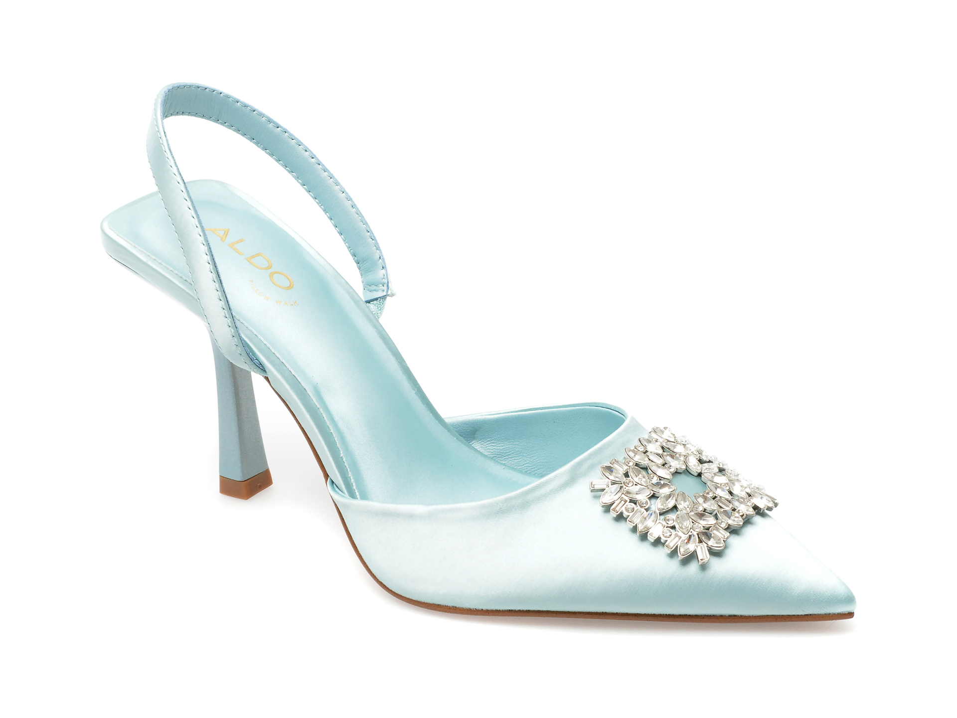 Pantofi ALDO albastri, LAREINE460, din material textil femei 2023-09-21