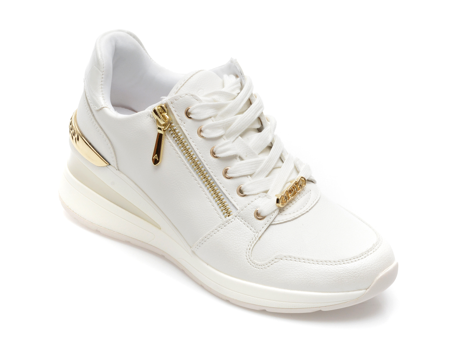 Pantofi ALDO albi, ADWIWIAX100, din piele ecologica /femei/pantofi imagine noua