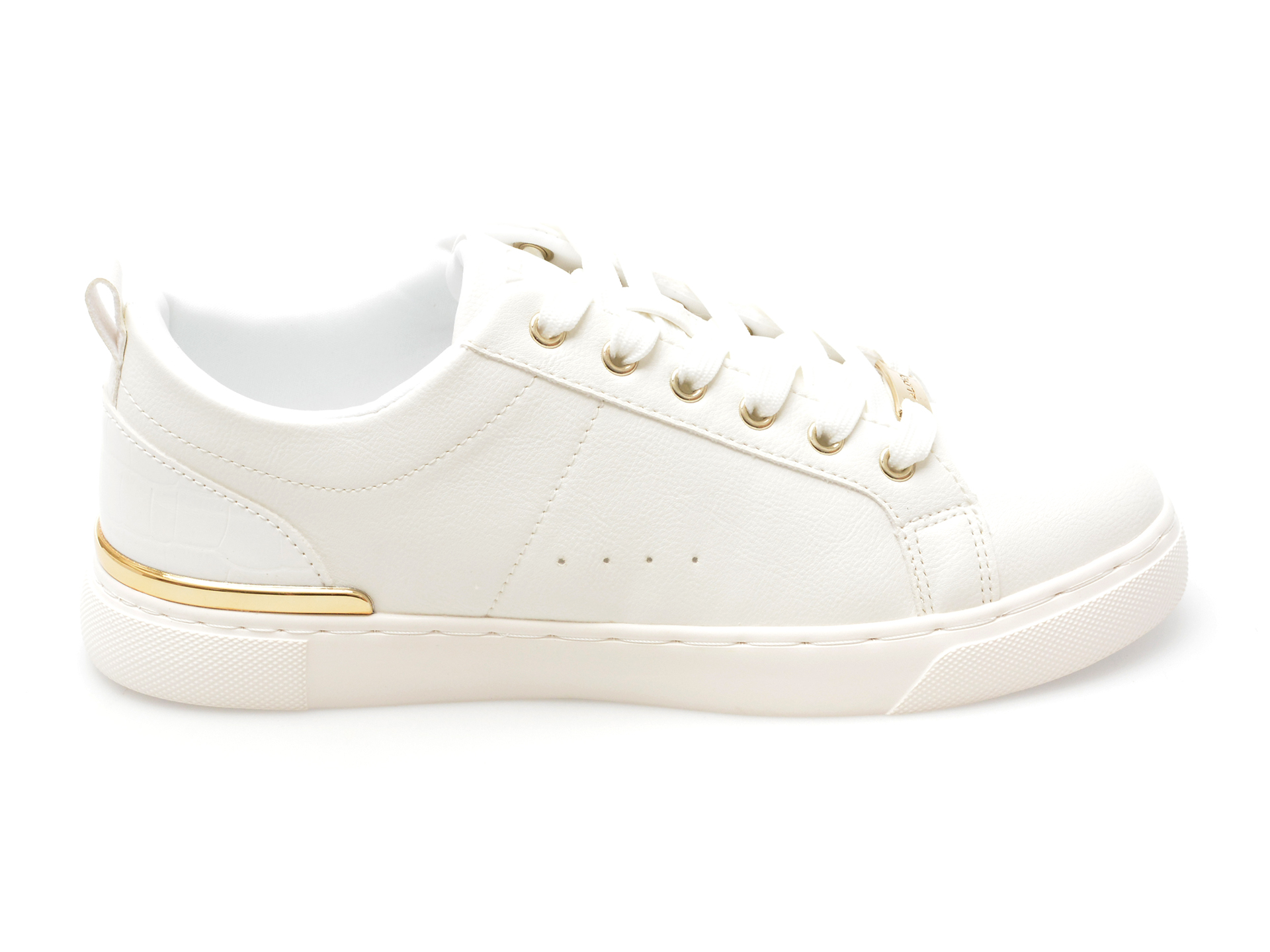 Pantofi ALDO albi, DILATHIELLE100, din piele ecologica
