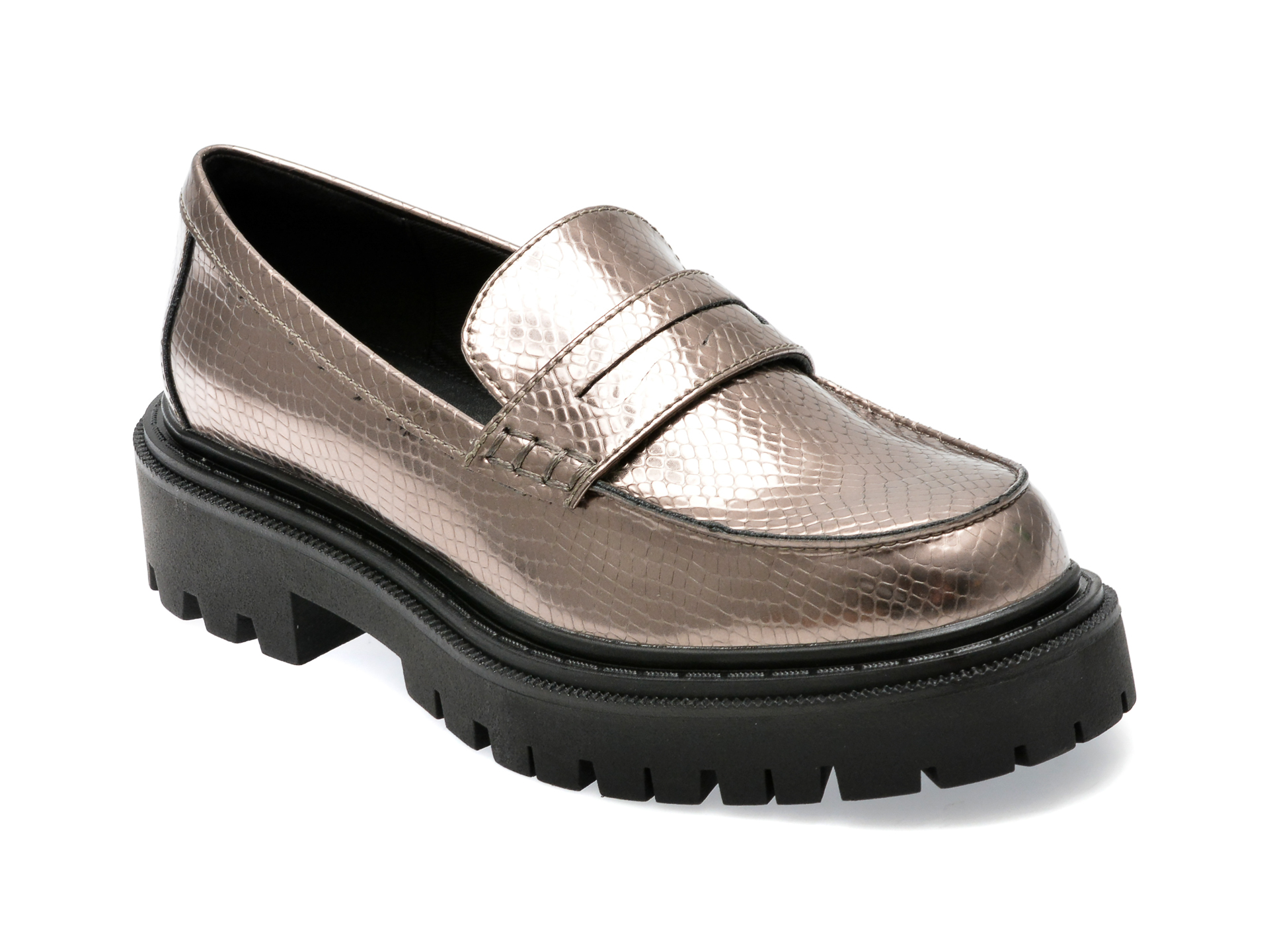 Pantofi ALDO gri, BIGSTRUT022, din piele ecologica femei 2023-09-21