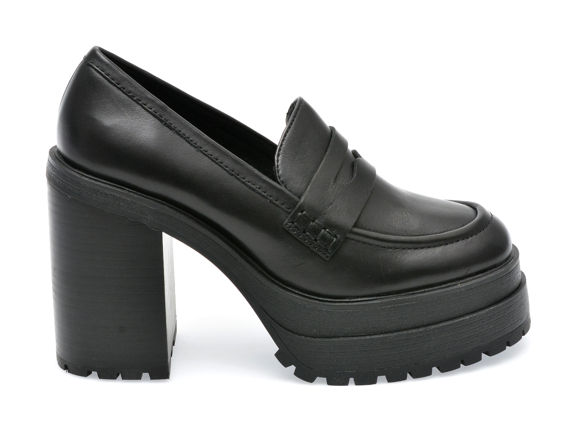 Poze Pantofi ALDO negri, BIGSOUL001, din piele naturala Tezyo