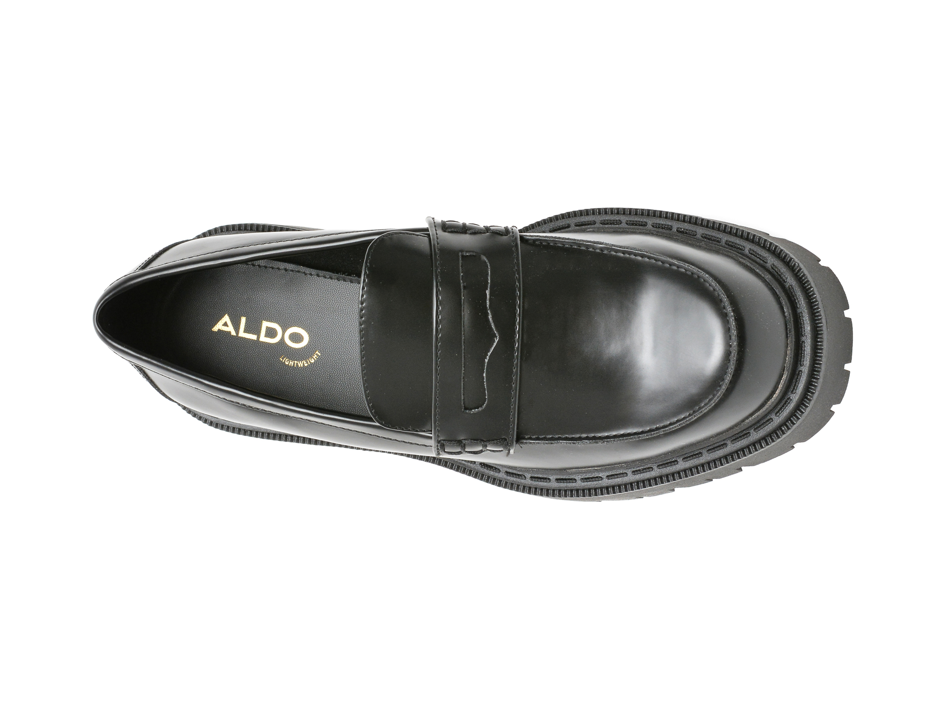 Poze Pantofi ALDO negri, BIGSTRUT001, din piele ecologica tezyo.ro - by OTTER Distribution