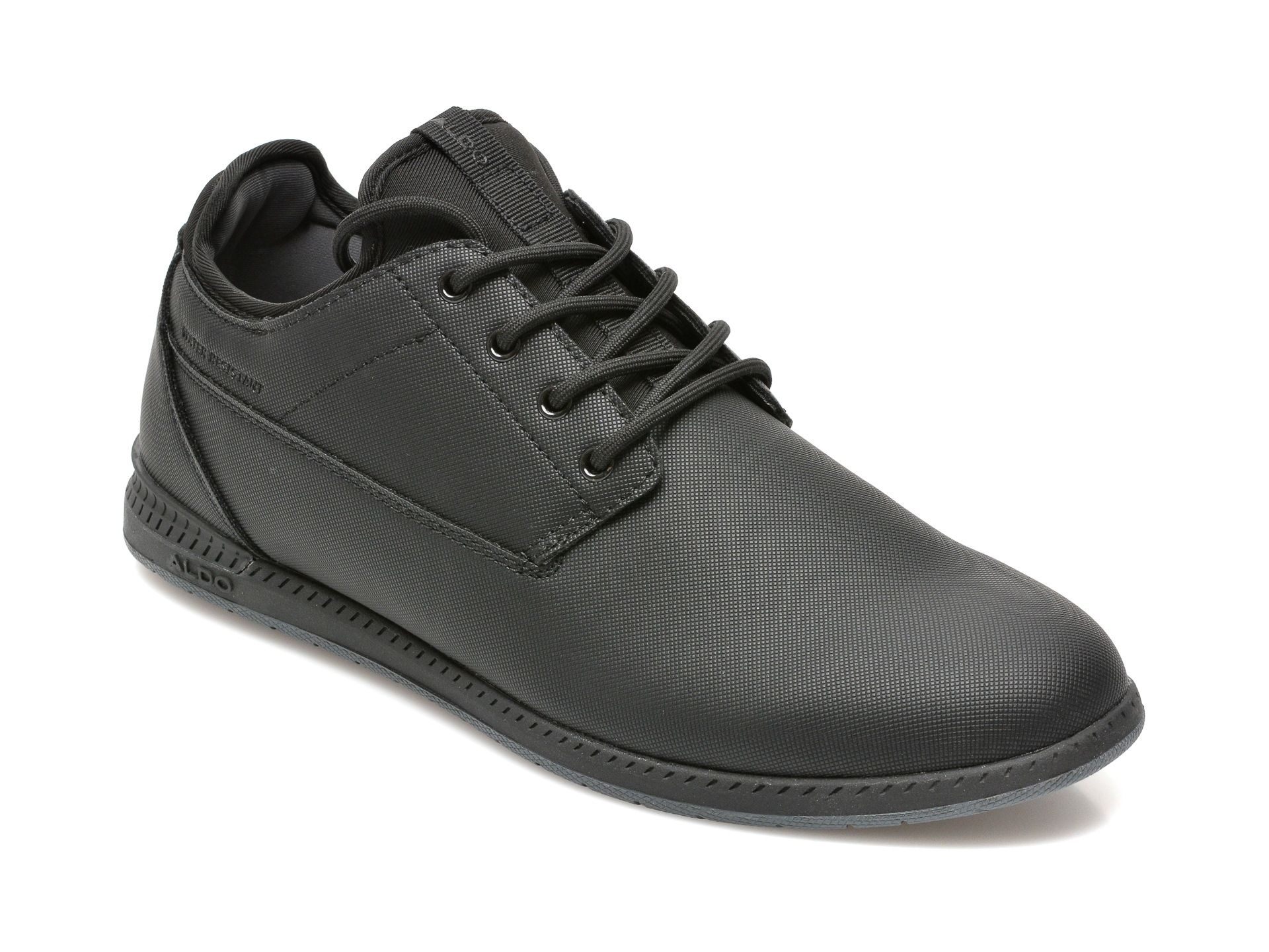 Pantofi ALDO negri, BLUFFERS-WR007, din piele ecologica Aldo