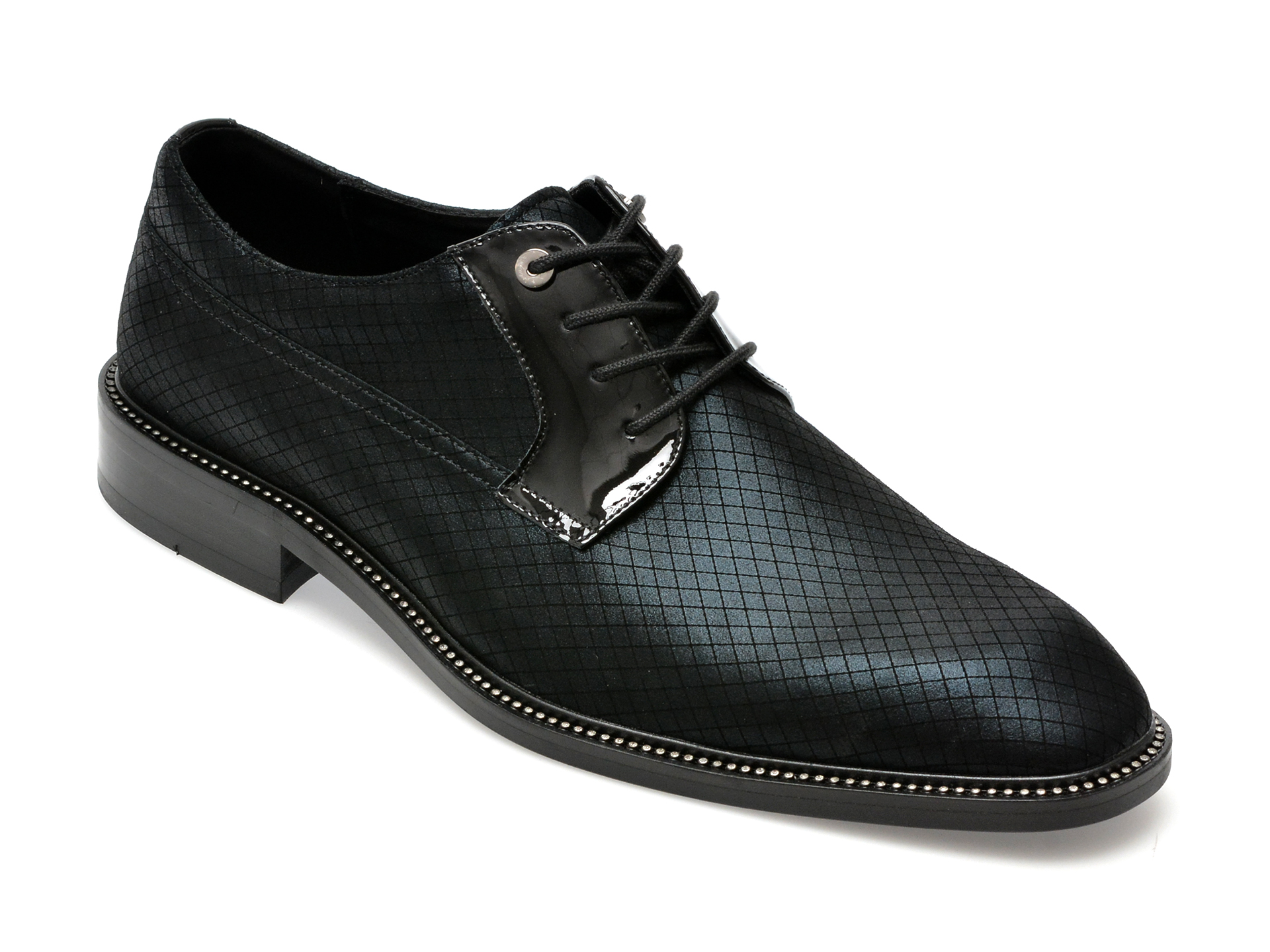 Pantofi ALDO negri, BOYARD008, din piele naturala lacuita