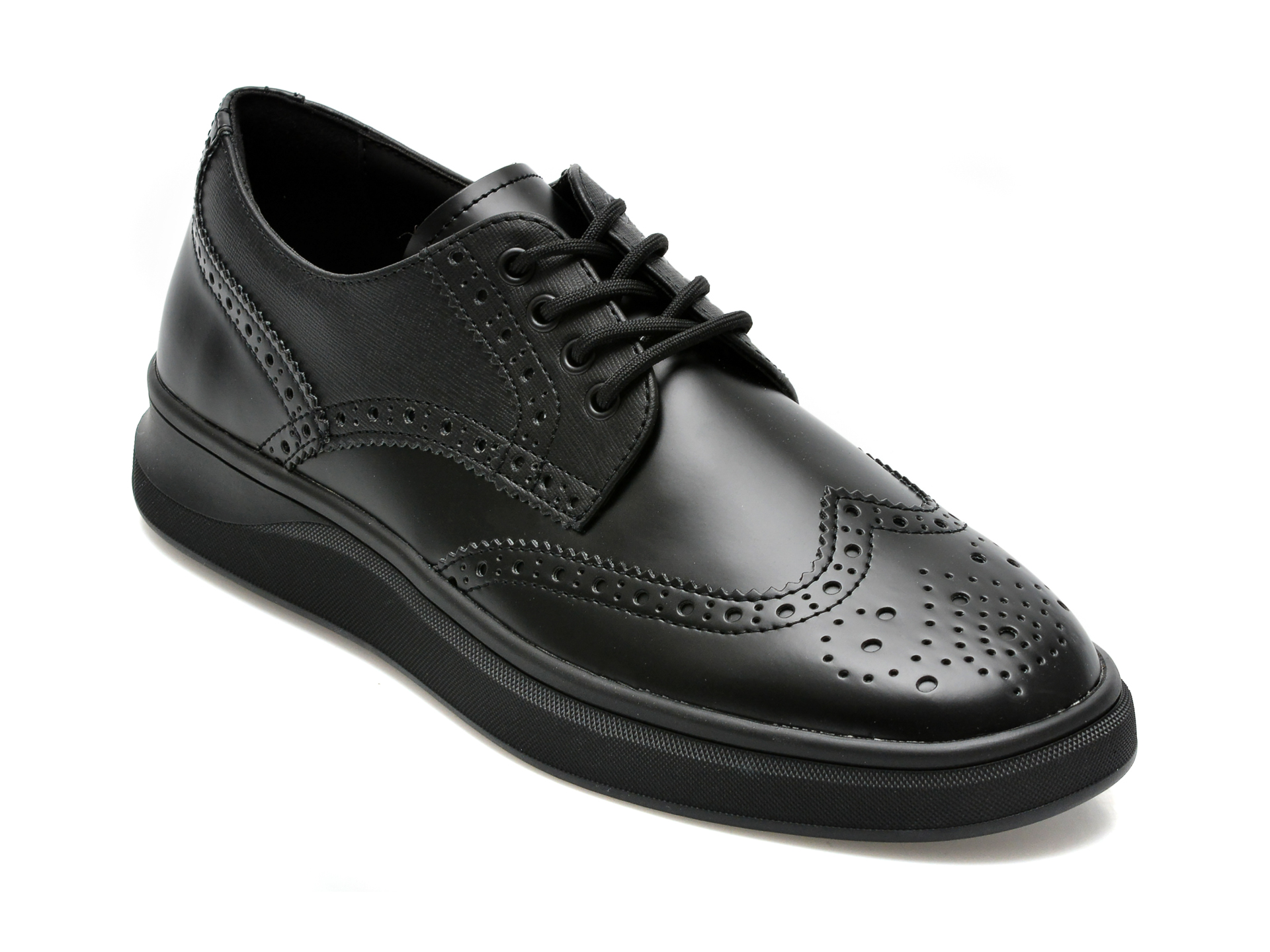 Pantofi ALDO negri, MONOLITE001, din piele ecologica