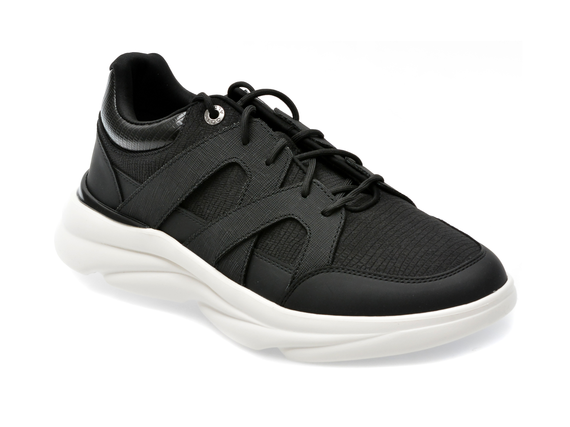 Pantofi ALDO negri, QUICKLANE001, din piele ecologica