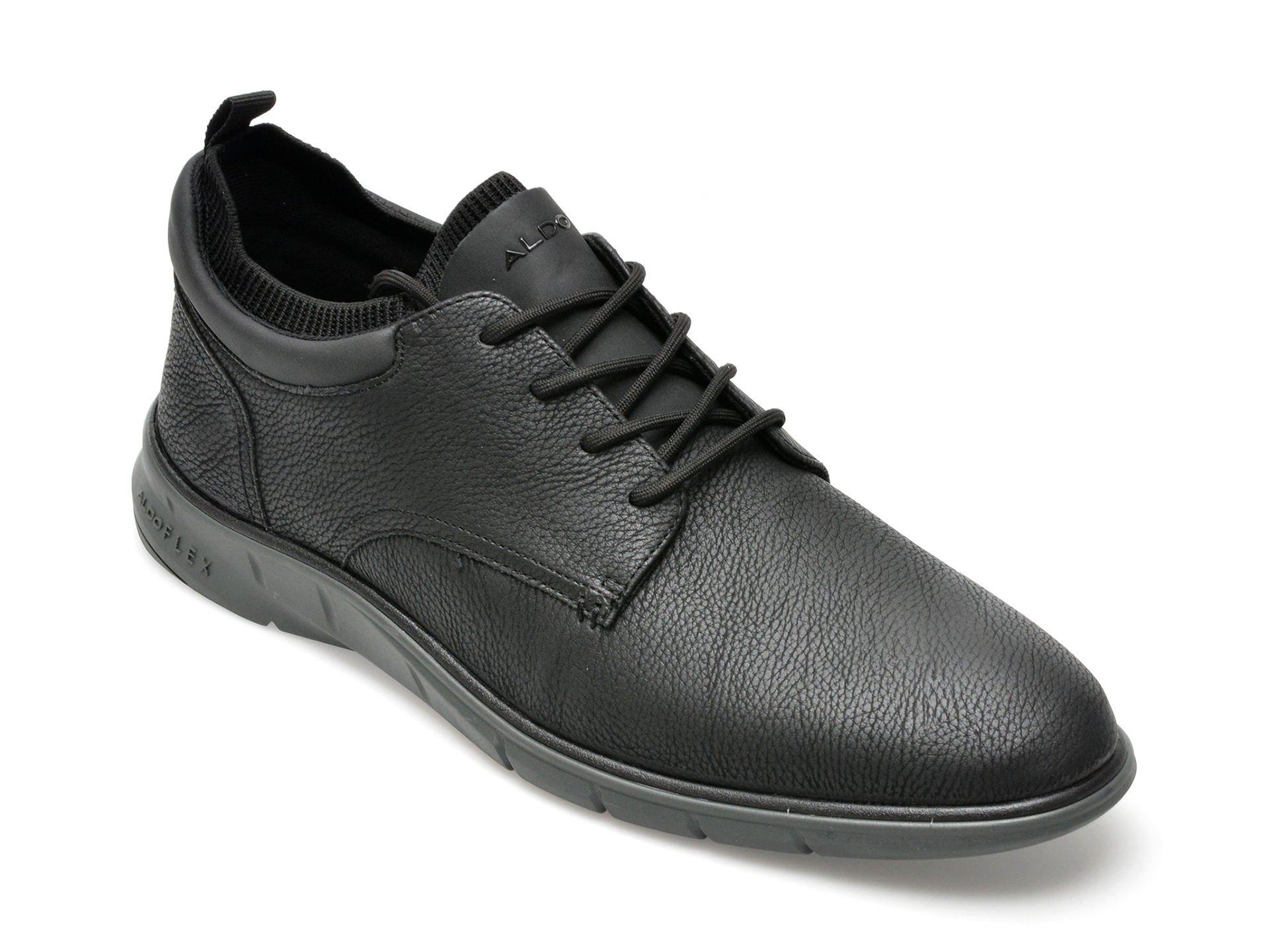 Pantofi ALDO negri, WALBI001, din piele ecologica /barbati/pantofi