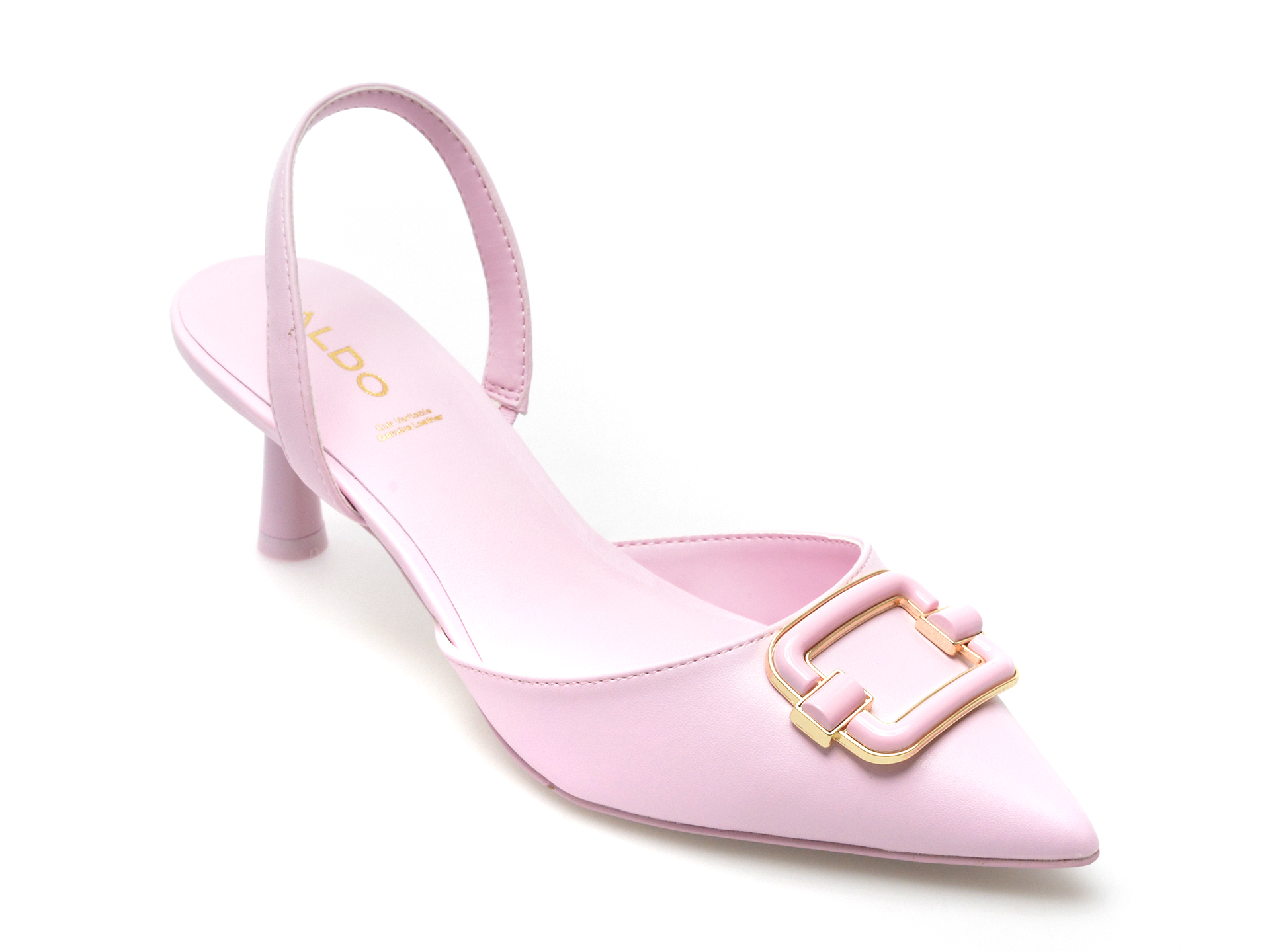 Pantofi ALDO roz, HUELVA650, din piele ecologica