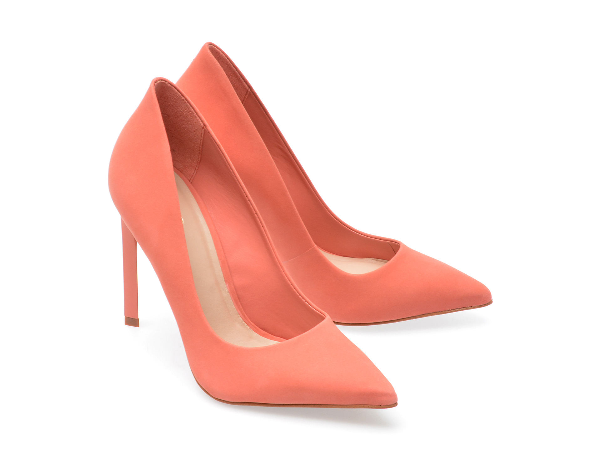Pantofi ALDO roz, KENNEDI690, din nabuc /femei/pantofi imagine noua
