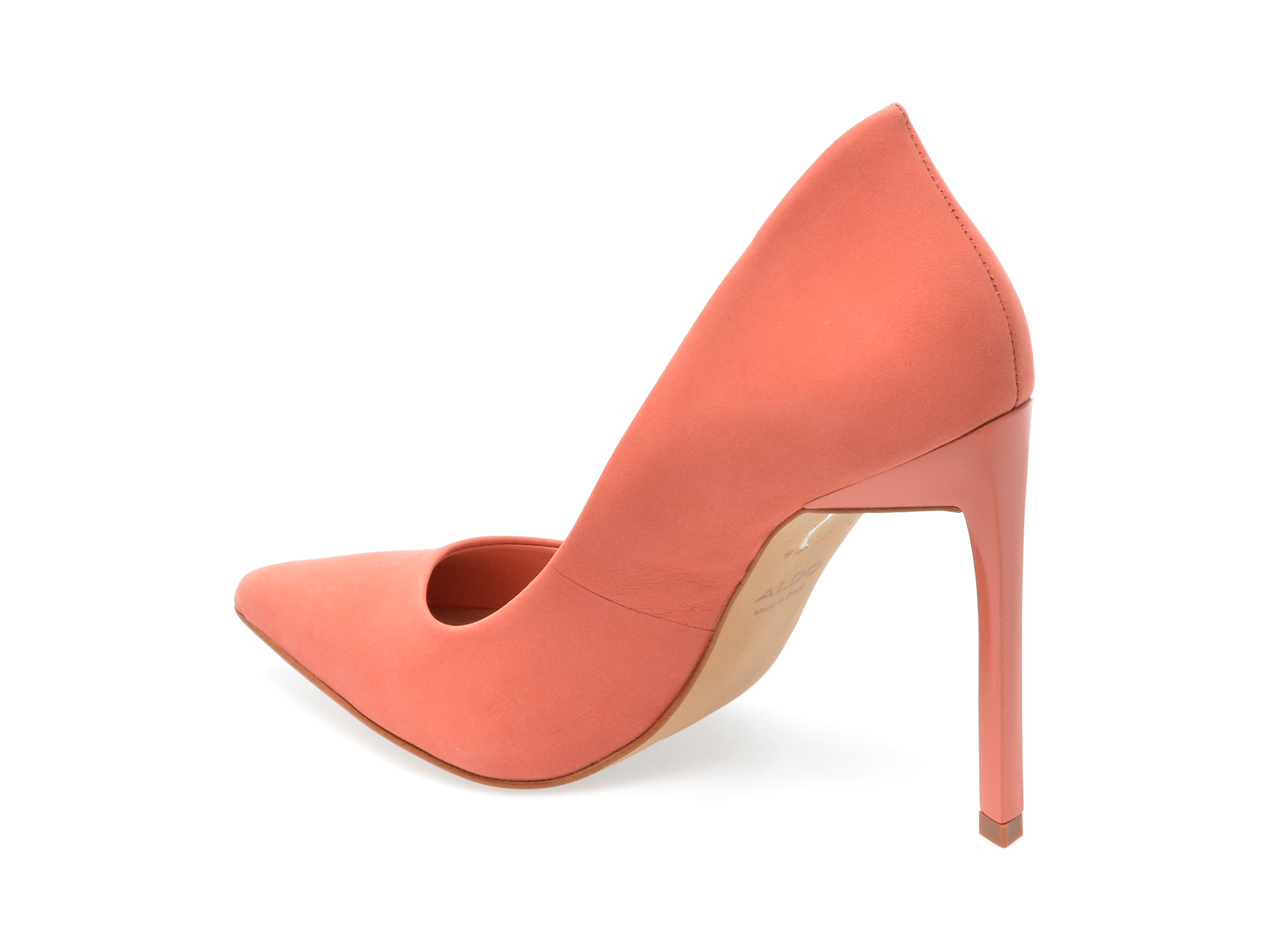 Pantofi ALDO roz, KENNEDI690, din nabuc /femei/pantofi imagine noua