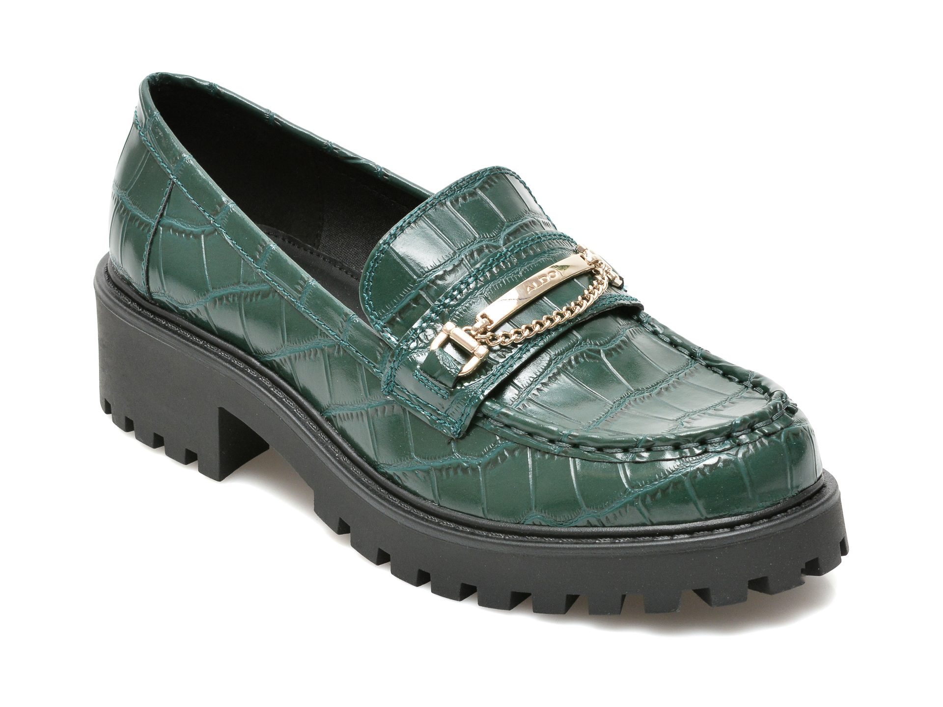 Pantofi ALDO verzi, BIGSTEP301, din piele ecologica 2022 ❤️ Pret Super tezyo.ro imagine noua 2022