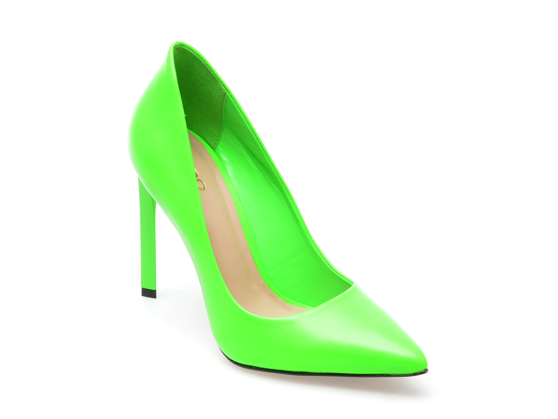 Pantofi ALDO verzi, KENNEDI320, din piele naturala /femei/pantofi imagine noua