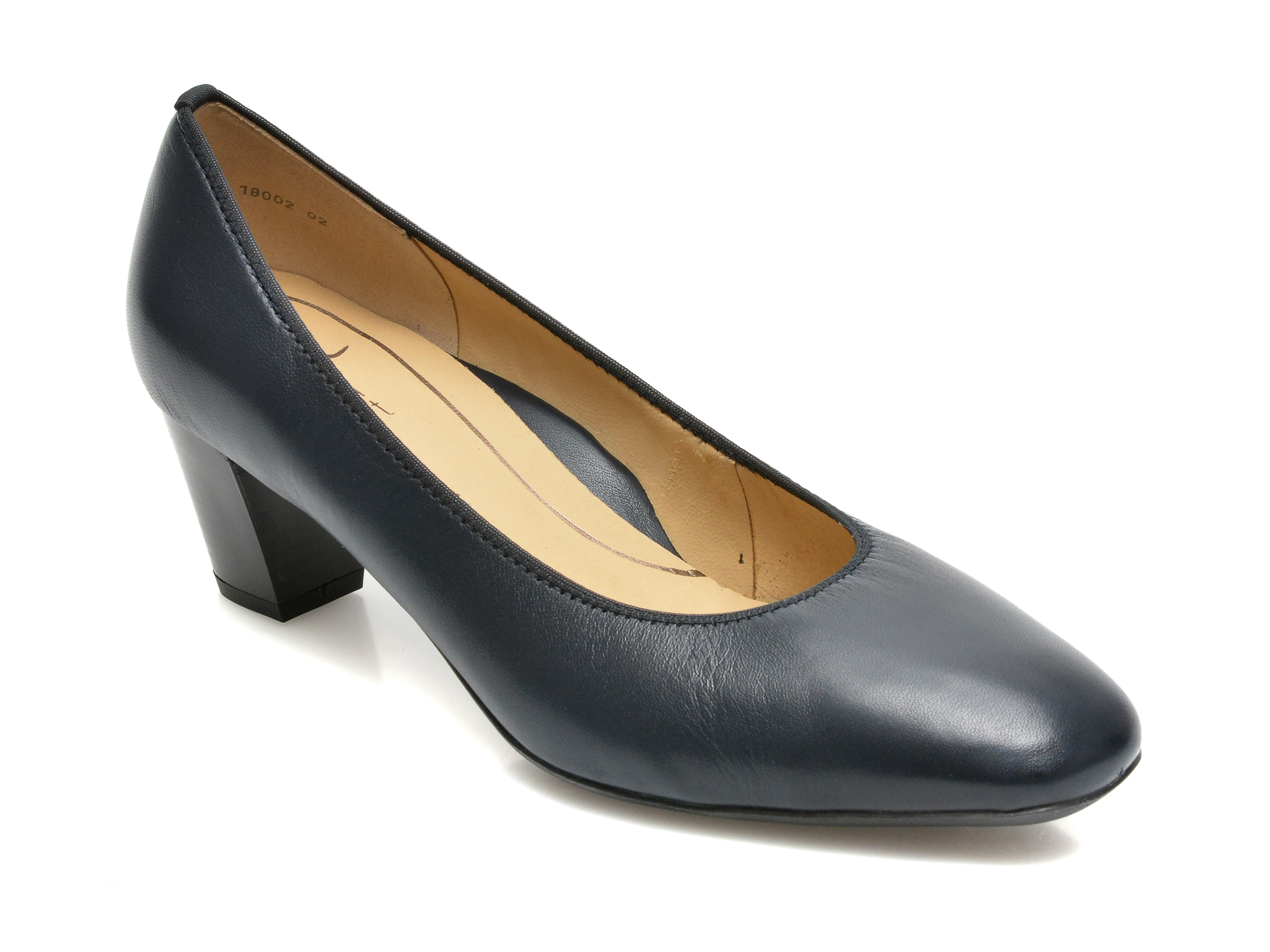 Pantofi ARA bleumarin, 18002, din piele naturala