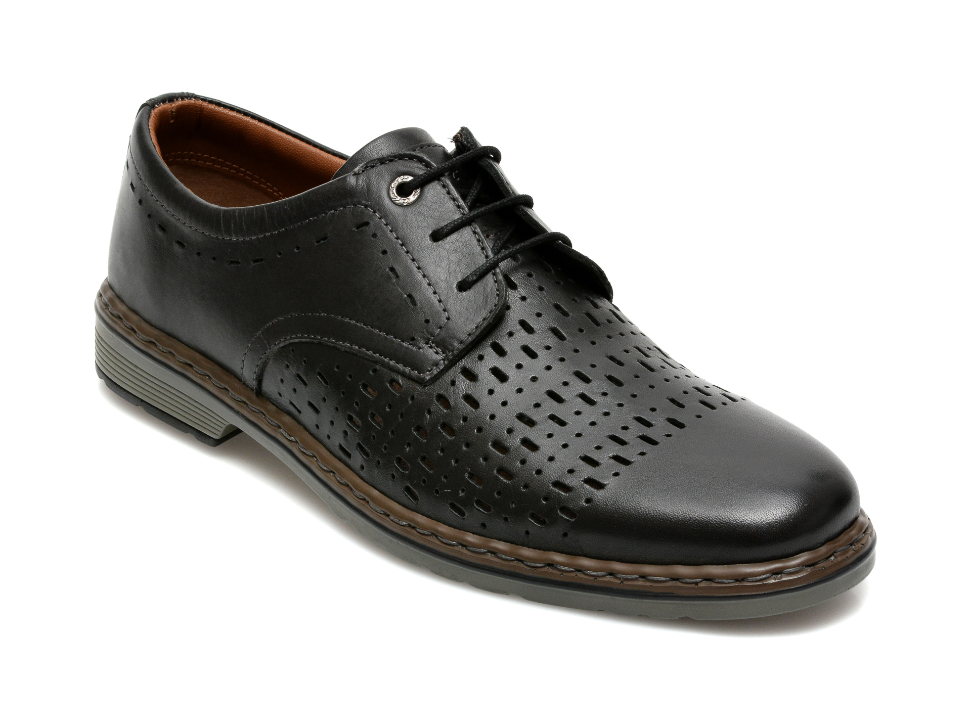 Pantofi ARA negri, 17310, din piele naturala