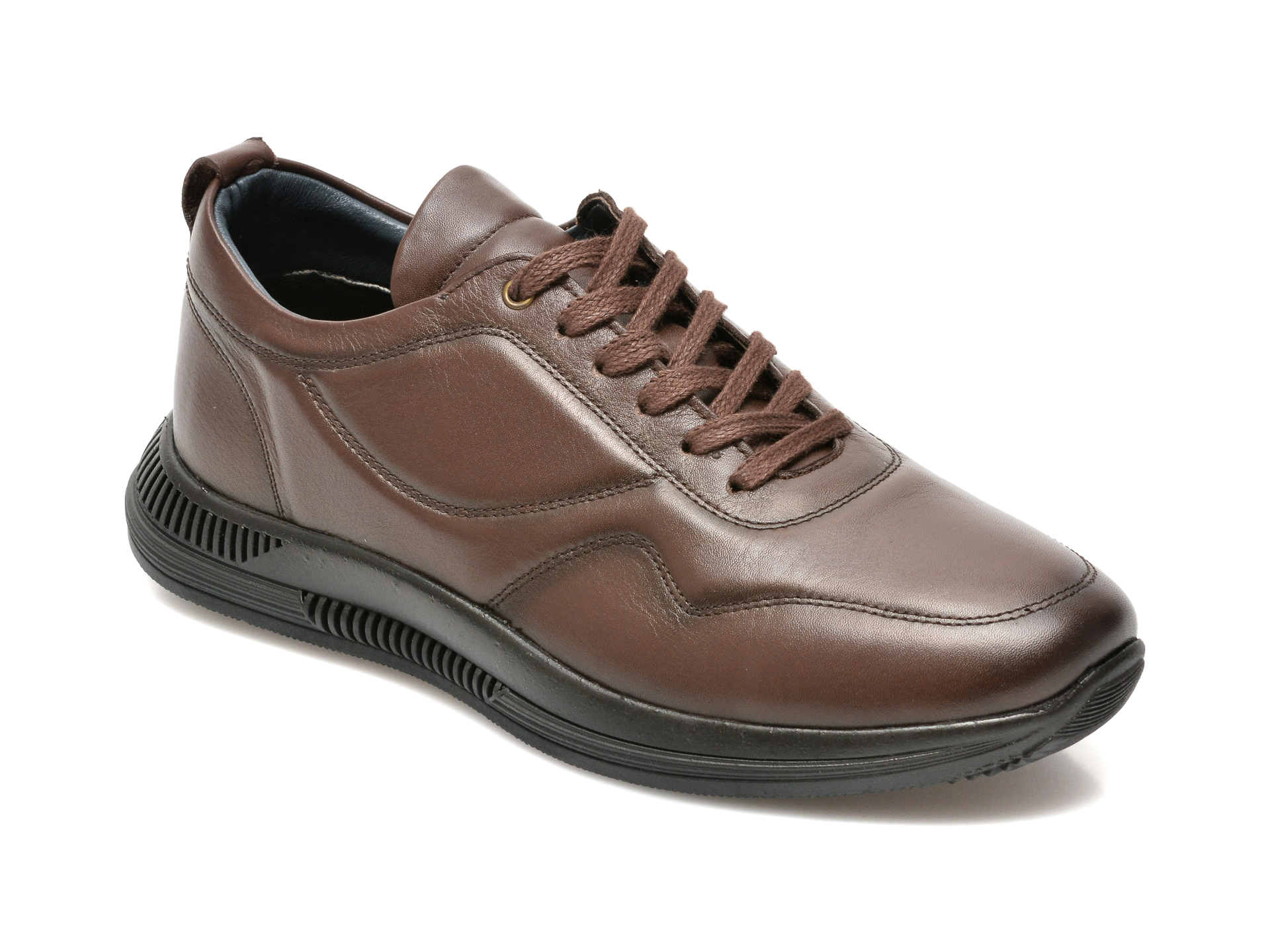 Pantofi BRAVELLI maro, 13068, din piele naturala Bravelli imagine noua 2022