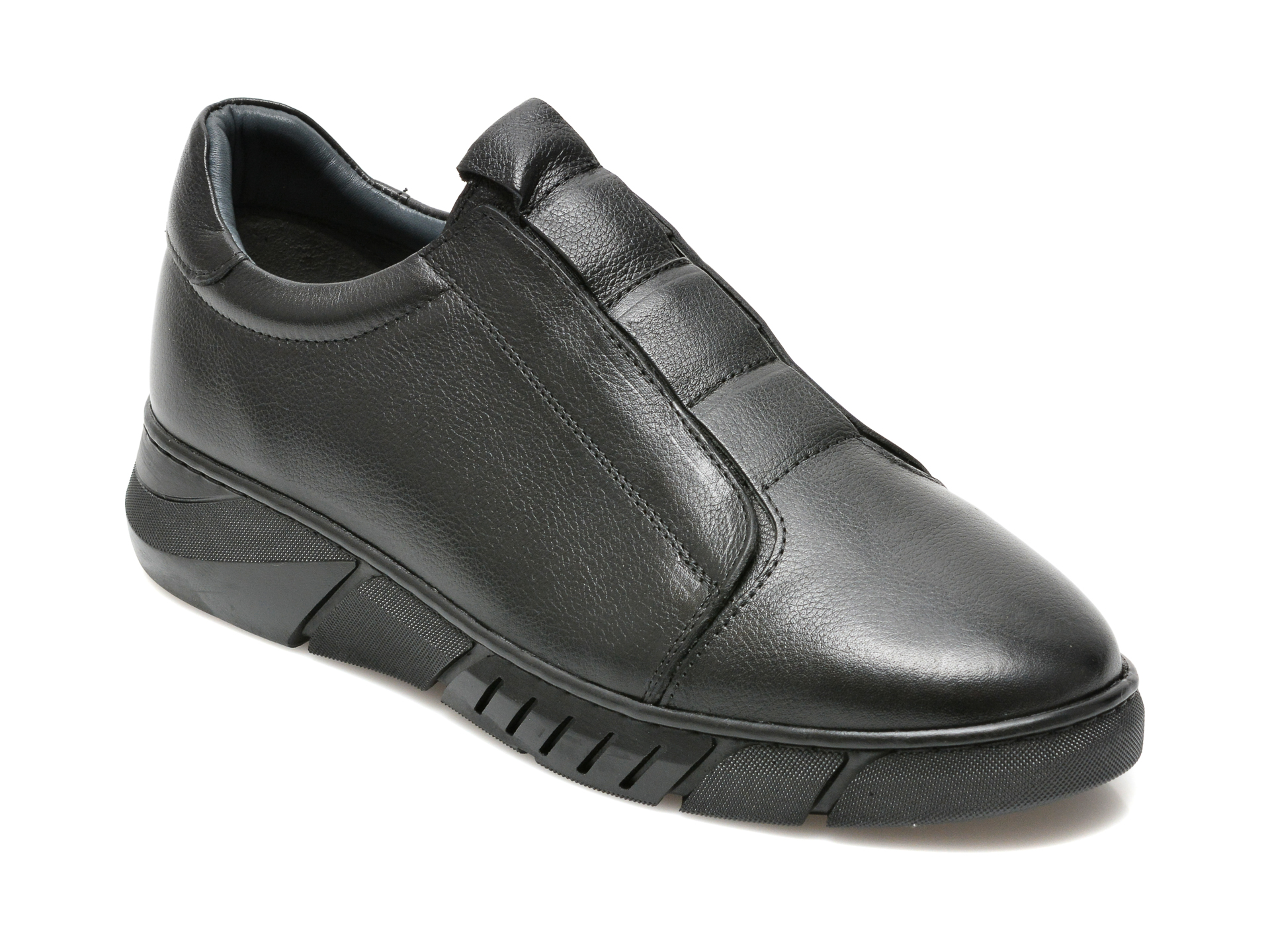 Pantofi BRAVELLI negri, 13054, din piele naturala Bravelli imagine noua 2022