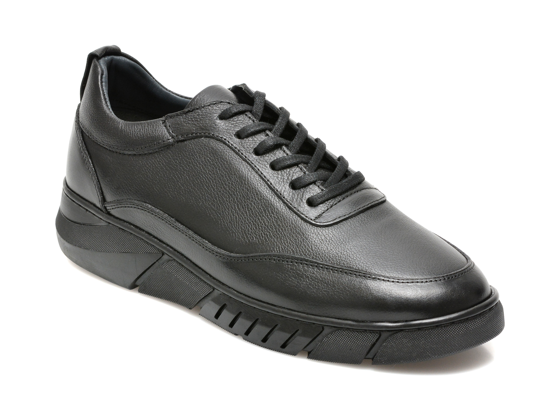 Pantofi BRAVELLI negri, 13058, din piele naturala BRAVELLI imagine reduceri