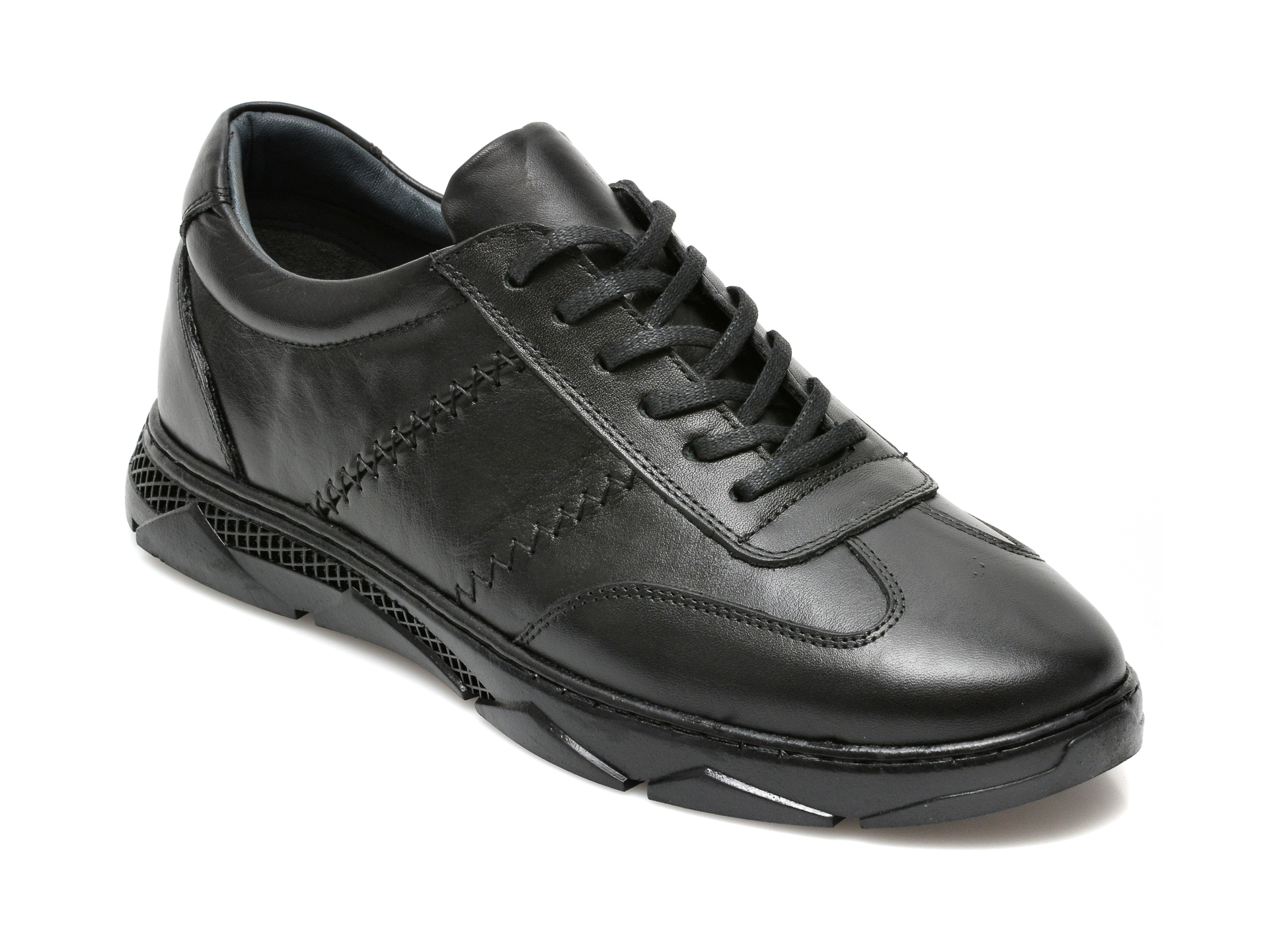 Pantofi BRAVELLI negri, 13073, din piele naturala BRAVELLI