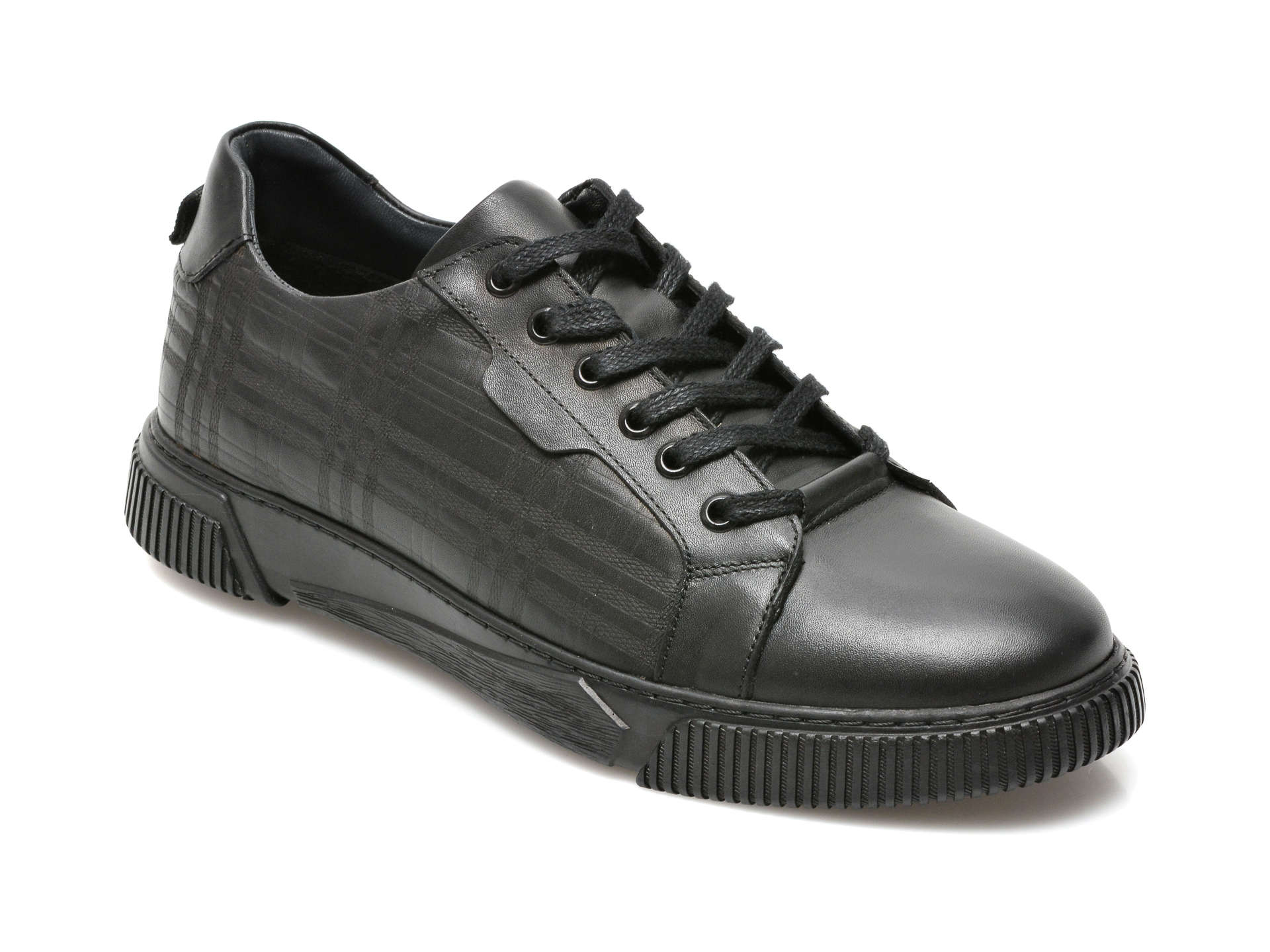 Pantofi BRAVELLI negri, 78902, din piele naturala BRAVELLI imagine reduceri