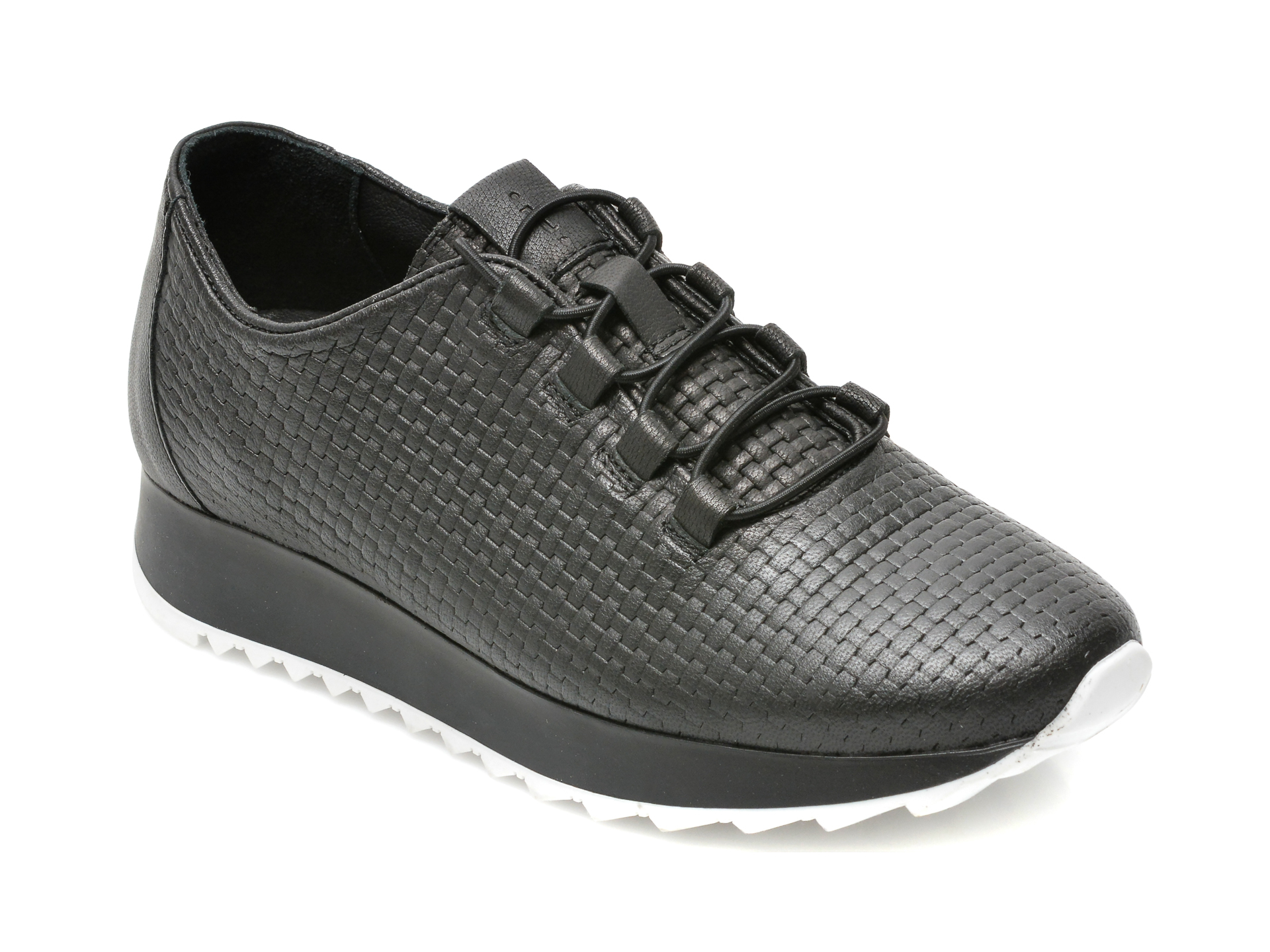 Pantofi BRAVELLI negri, 91122, din piele naturala /femei/pantofi imagine noua