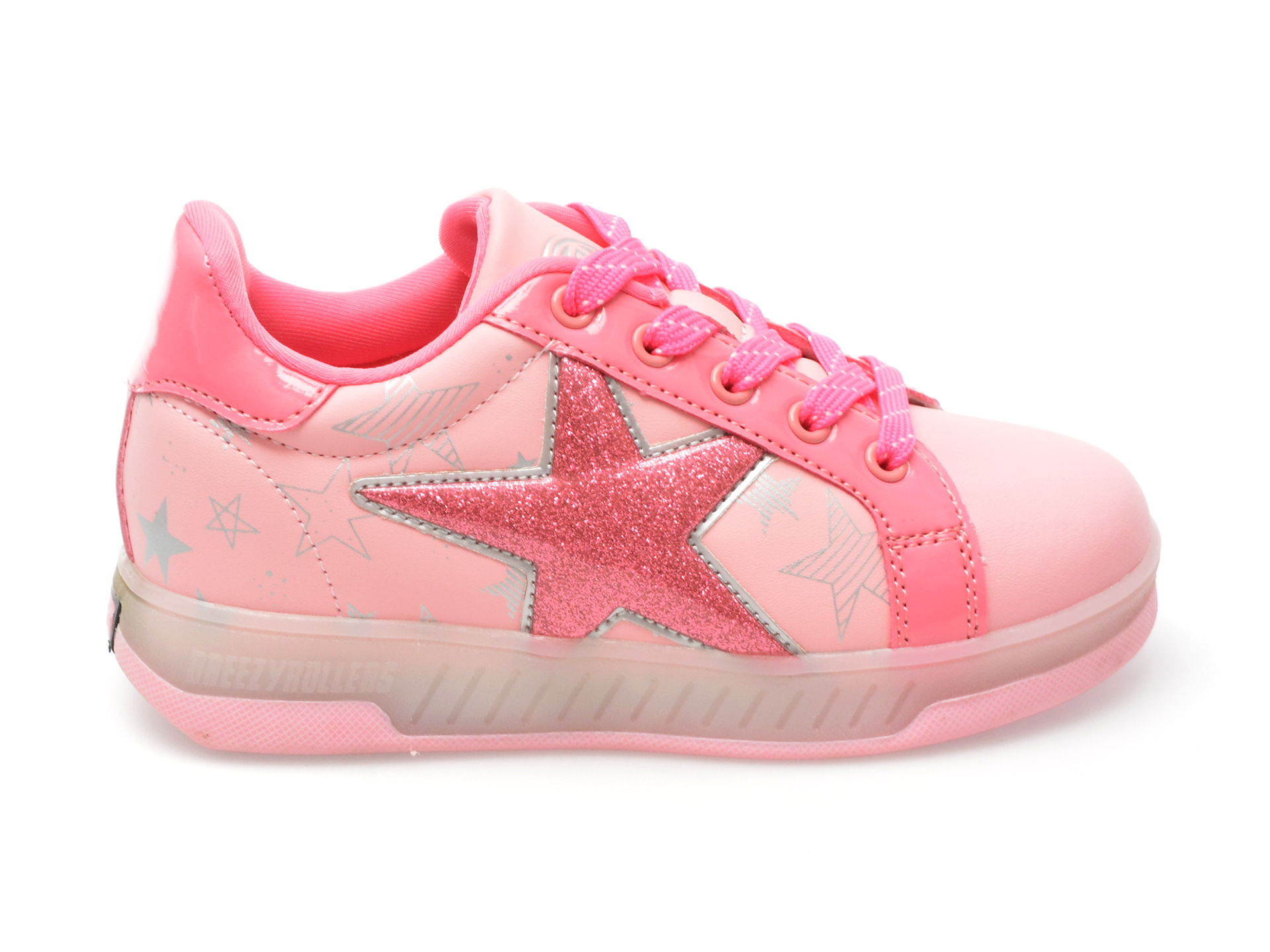 Pantofi BREEZY ROLLERS roz, 2195680, din piele naturala