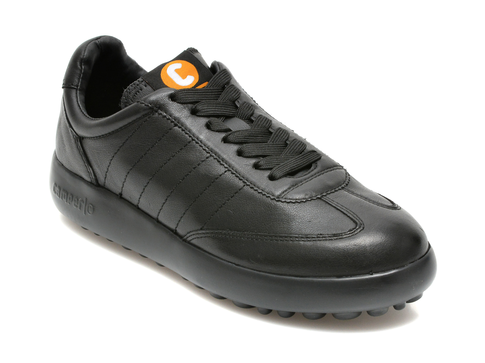 Pantofi CAMPER negri, K201060, din piele naturala Camper imagine noua